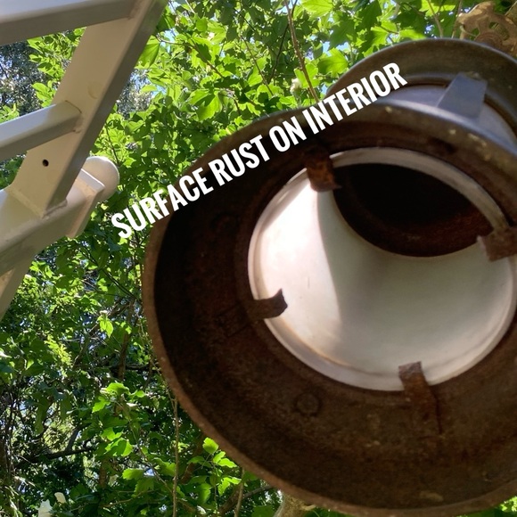 Antique Vintage Metal Lantern - Picture 9 of 9